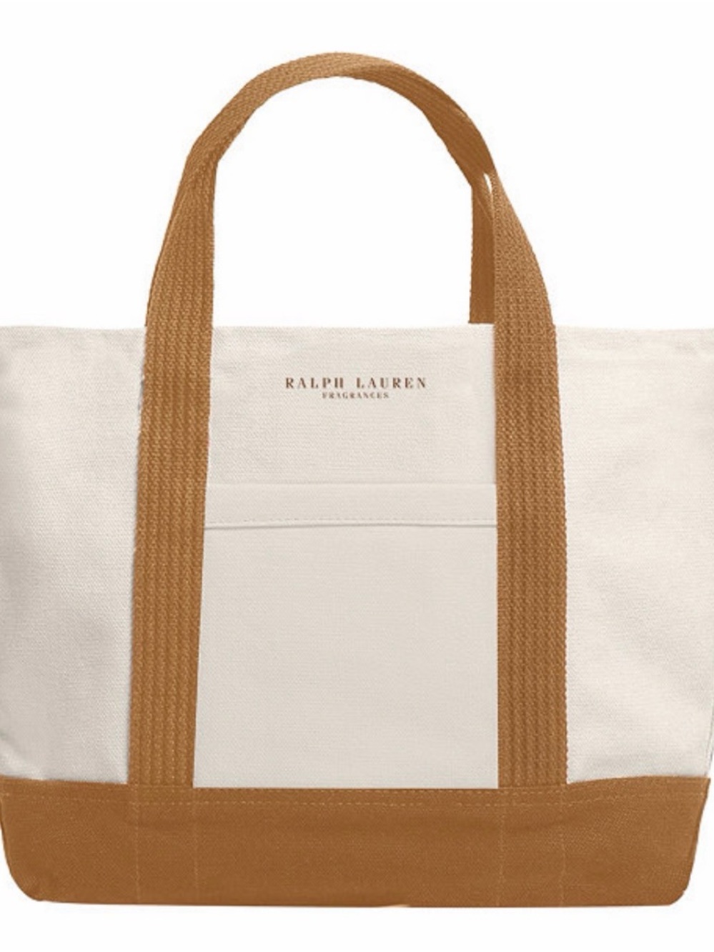 Ralph Lauren Tote beauty Bag purse beach canvas